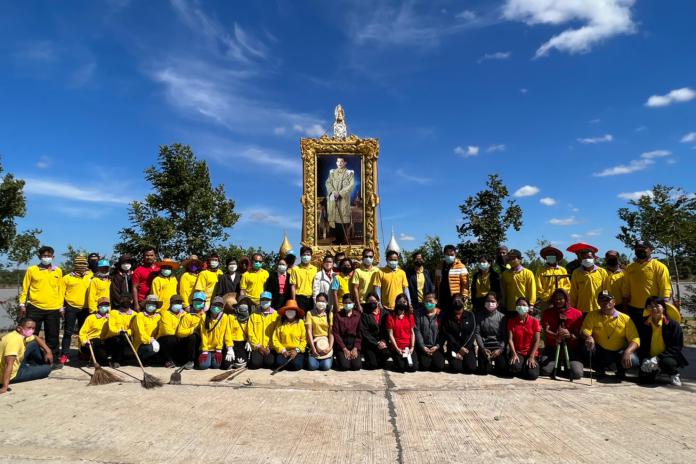 กิจกรรมเฉลิมพระเกียรติจิตอาสาพัฒนาสวนสาธารณหนองแวงใหญ่
