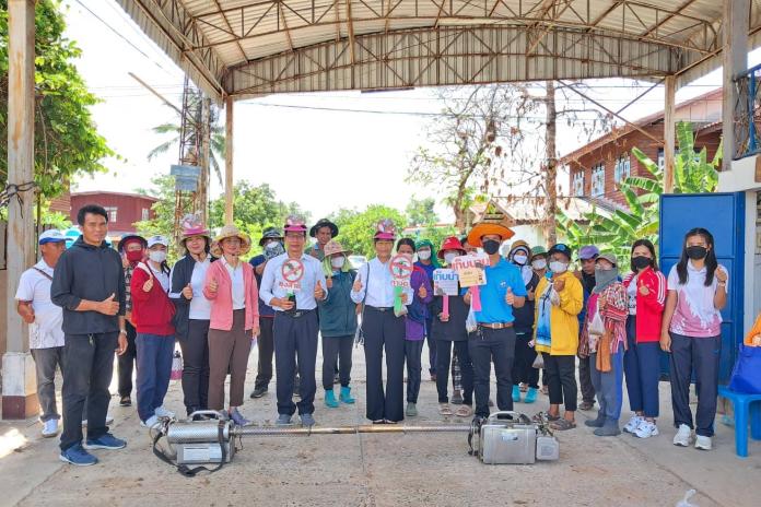 โครงการป้องกันและควบคุมโรคติดต่อ (โรคไข้เลือดออก) ประจำปีงบประมาณ 2567