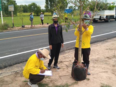 อถล.ร่วมกิจกรรมปลูกต้นไม้ทำความสะอาดรักษาสิ่งแวดล้อม